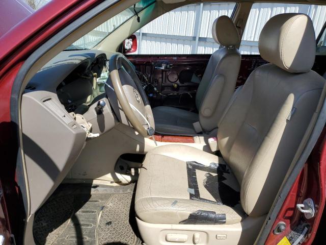 JTEEP21A650121784 - 2005 TOYOTA HIGHLANDER LIMITED MAROON photo 7