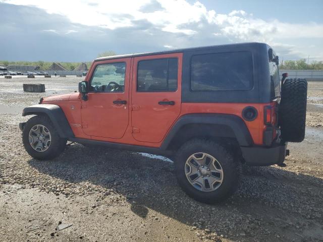 1C4BJWFG6FL628973 - 2015 JEEP WRANGLER RUBICON ORANGE photo 2