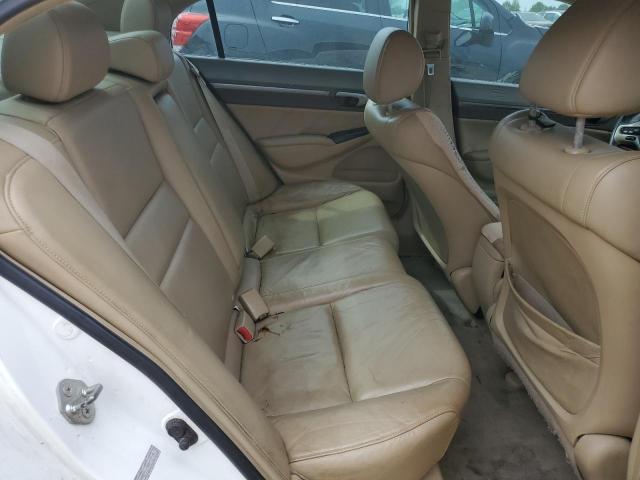 2HGFA16968H514446 - 2008 HONDA CIVIC EXL WHITE photo 10