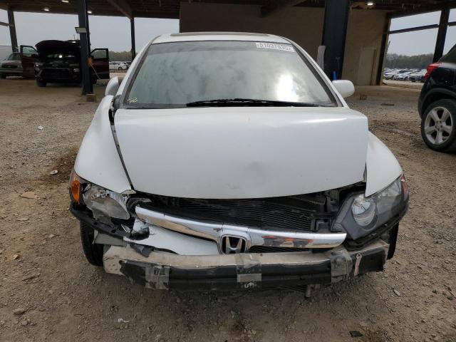 2HGFA16968H514446 - 2008 HONDA CIVIC EXL WHITE photo 5