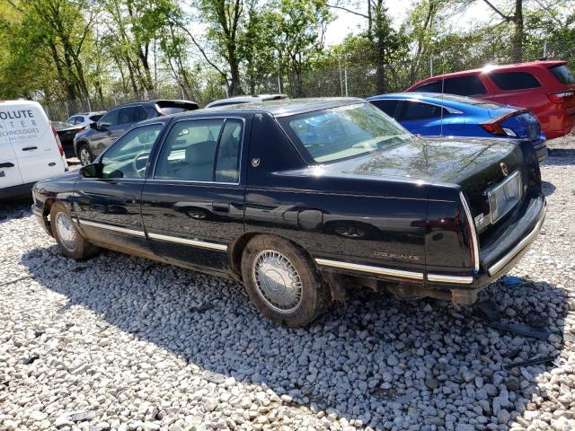 1G6KE54Y6XU791891 - 1999 CADILLAC DEVILLE DELEGANCE BLACK photo 2