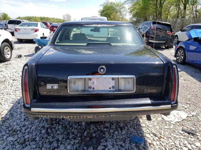 1G6KE54Y6XU791891 - 1999 CADILLAC DEVILLE DELEGANCE BLACK photo 6