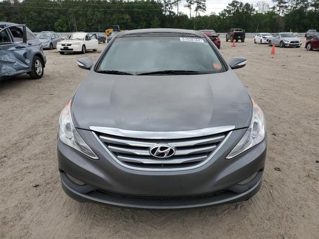 5NPEC4AB1EH809103 - 2014 HYUNDAI SONATA SE GRAY photo 5