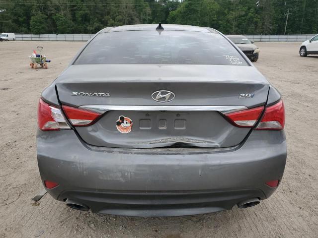 5NPEC4AB1EH809103 - 2014 HYUNDAI SONATA SE GRAY photo 6