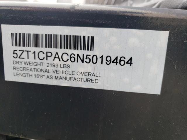 5ZT1CPAC6N5019464 - 2022 CLIP TRAILER GRAY photo 10