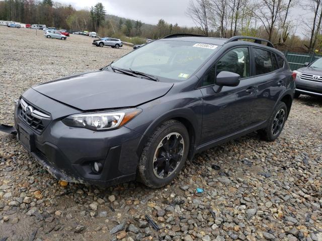 JF2GTAPCXM8260491 - 2021 SUBARU CROSSTREK PREMIUM GRAY photo 1