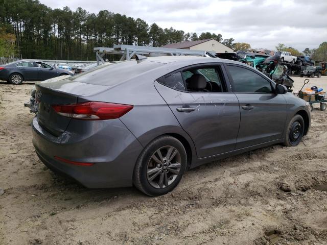 5NPD84LF9JH336302 - 2018 HYUNDAI ELANTRA SEL GRAY photo 3