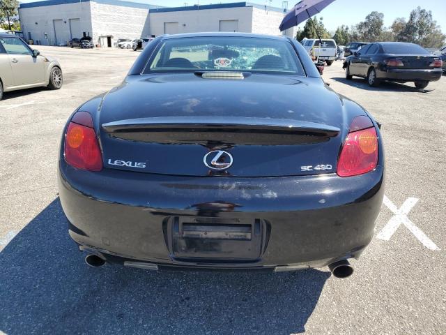 JTHFN48Y620002799 - 2002 LEXUS SC 430 BLACK photo 6