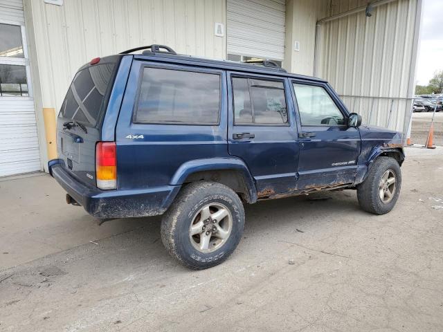 1J4FF58S3YL264863 - 2000 JEEP CHEROKEE CLASSIC BLUE photo 3