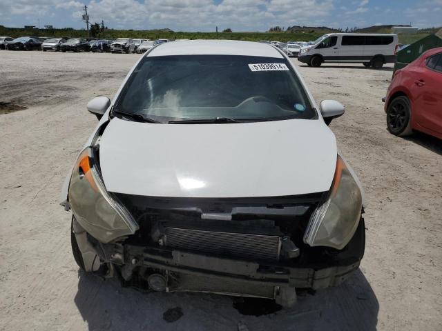 KNADM5A33D6121231 - 2013 KIA RIO LX WHITE photo 5