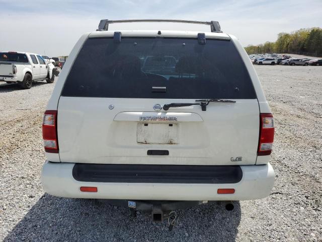 JN8DR09X02W664732 - 2002 NISSAN PATHFINDER LE თეთრი ფოტო 6
