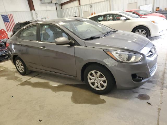 KMHCT4AE9DU471595 - 2013 HYUNDAI ACCENT GLS SILVER photo 4