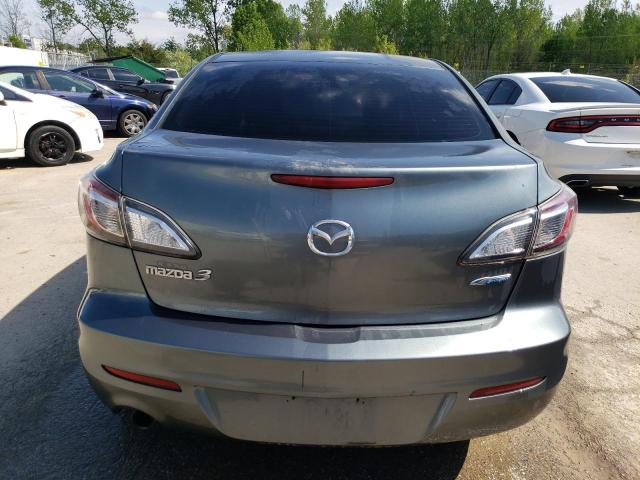 JM1BL1V73C1627415 - 2012 MAZDA 3 I GRAY photo 6