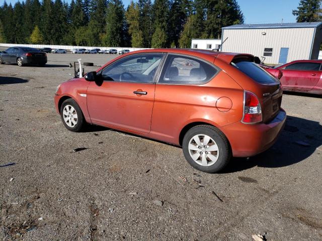 KMHCM36C89U111935 - 2009 HYUNDAI ACCENT GS ORANGE photo 2