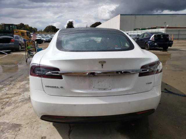 5YJSA1E24JF247966 - 2018 TESLA MODEL S Սպիտակ լուսանկար 6