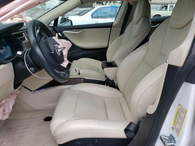 5YJSA1E24JF247966 - 2018 TESLA MODEL S Սպիտակ լուսանկար 7