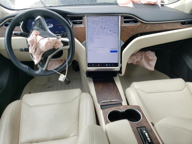 5YJSA1E24JF247966 - 2018 TESLA MODEL S Սպիտակ լուսանկար 8