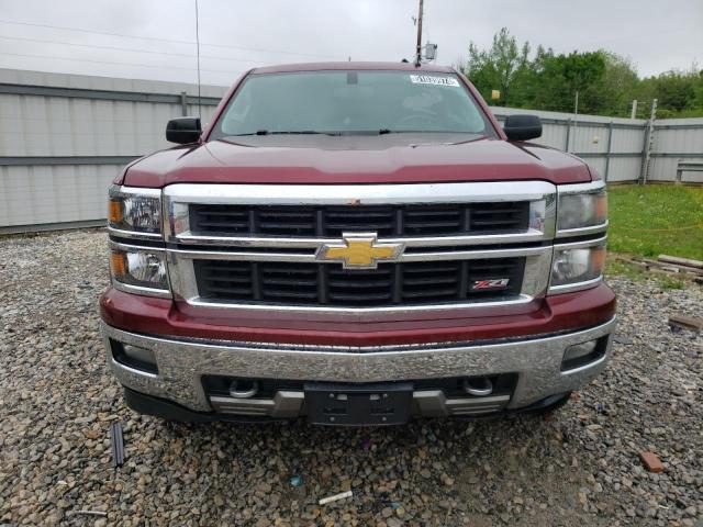 3GCUKREC0EG443657 - 2014 CHEVROLET SILVERADO K1500 LT MAROON photo 5