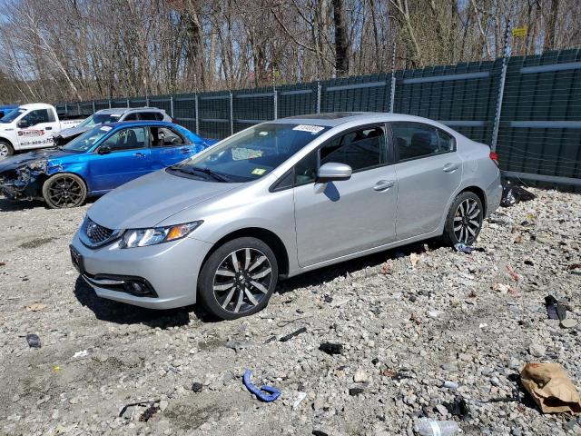 2HGFB2F95FH509013 - 2015 HONDA CIVIC EXL 银色 照片 1