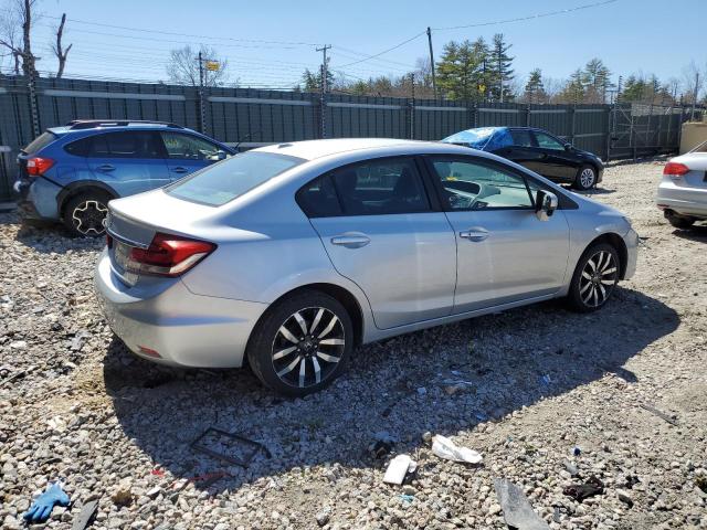 2HGFB2F95FH509013 - 2015 HONDA CIVIC EXL SILVER photo 3