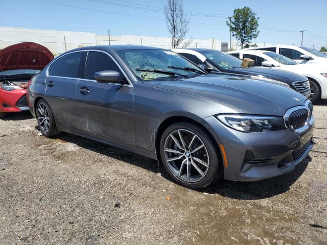 3MW5R1J02L8B06215 - 2020 BMW 330I GRAY photo 4