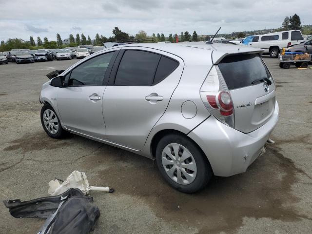 JTDKDTB35D1552423 - 2013 TOYOTA PRIUS C SILVER photo 2