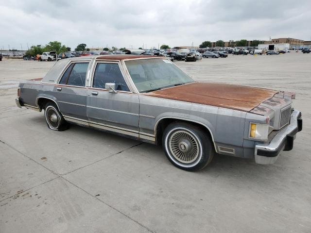 2MEBP95F1FX706828 - 1985 MERCURY GRAND MARQ GRAY photo 4