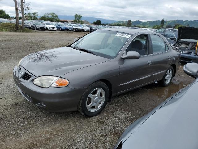 KMHJF35F2YU010868 - 2000 HYUNDAI ELANTRA GLS GRAY photo 1