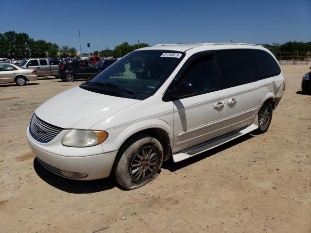 2C8GP64L72R534296 - 2002 CHRYSLER TOWN & COU LIMITED WHITE photo 1