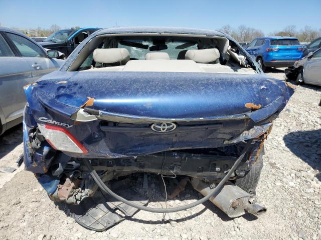 4T1BB46K28U054225 - 2008 TOYOTA CAMRY HYBRID BLUE photo 6