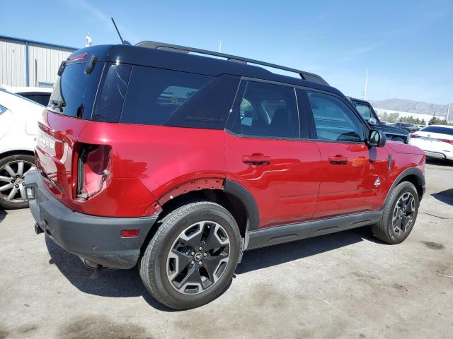 3FMCR9C69MRA39971 - 2021 FORD BRONCO SPO OUTER BANKS RED photo 3