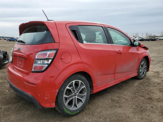 1G1JD6SB3J4113728 - 2018 CHEVROLET SONIC LT RED photo 3