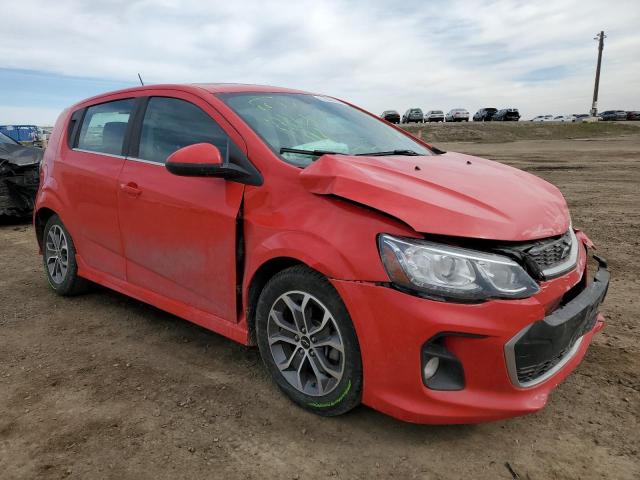 1G1JD6SB3J4113728 - 2018 CHEVROLET SONIC LT RED photo 4