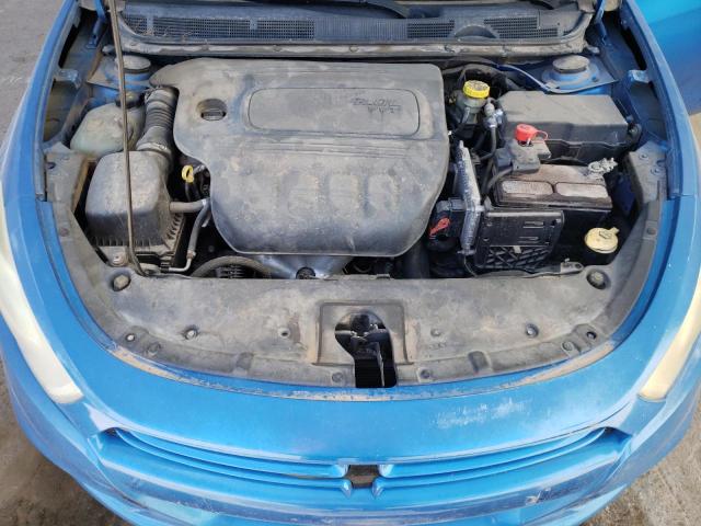 1C3CDFAA8GD517906 - 2016 DODGE DART SE BLUE photo 11