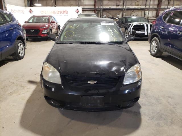 1G1AM15B077126698 - 2007 CHEVROLET COBALT SS BLACK photo 5