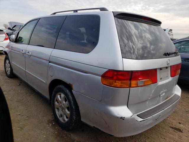 5FNRL18864B119516 - 2004 HONDA ODYSSEY EX SILVER photo 2