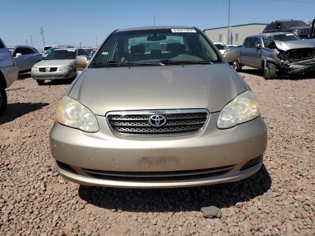 1NXBR32E36Z706952 - 2006 TOYOTA COROLLA CE BEIGE photo 5