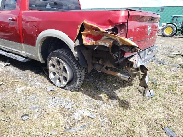 1D7RV1GT5AS221412 - 2010 DODGE RAM 1500 BURGUNDY photo 13