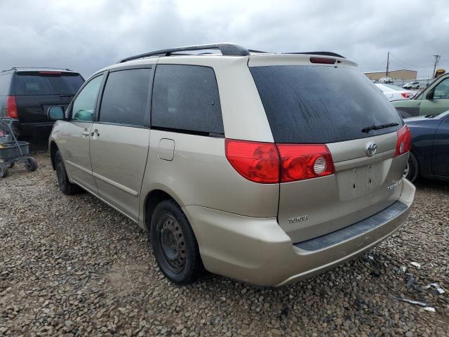 5TDZK23C27S078161 - 2007 TOYOTA SIENNA CE BEIGE photo 2