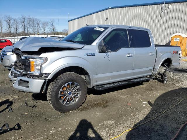 1FTEW1E54KFD25667 - 2019 FORD F150 SUPERCREW SILVER photo 1