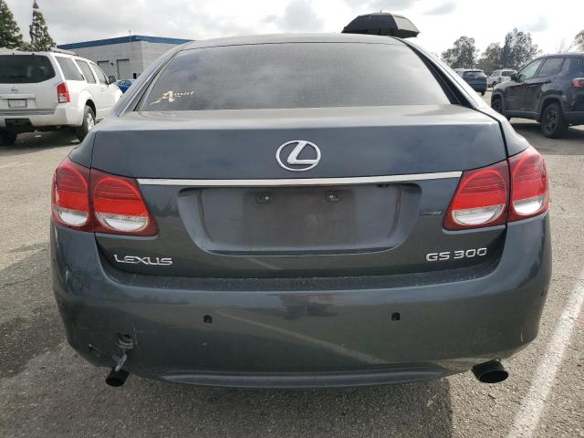 JTHBH96S065002758 - 2006 LEXUS GS 300 GRAY photo 6