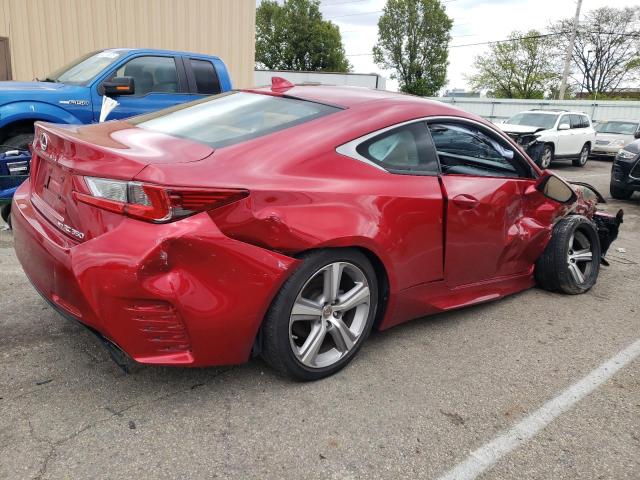 JTHSE5BC9F5000233 - 2015 LEXUS RC 350 RED photo 3