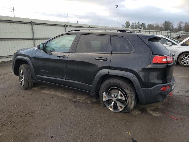 1C4PJMBB5JD535384 - 2018 JEEP CHEROKEE TRAILHAWK BLACK photo 2