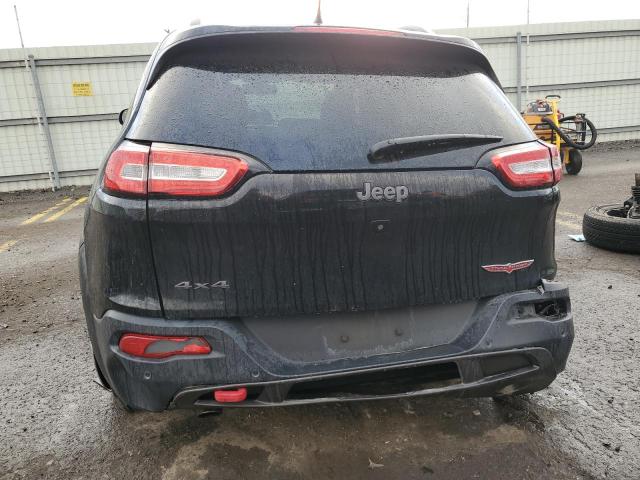 1C4PJMBB5JD535384 - 2018 JEEP CHEROKEE TRAILHAWK BLACK photo 6
