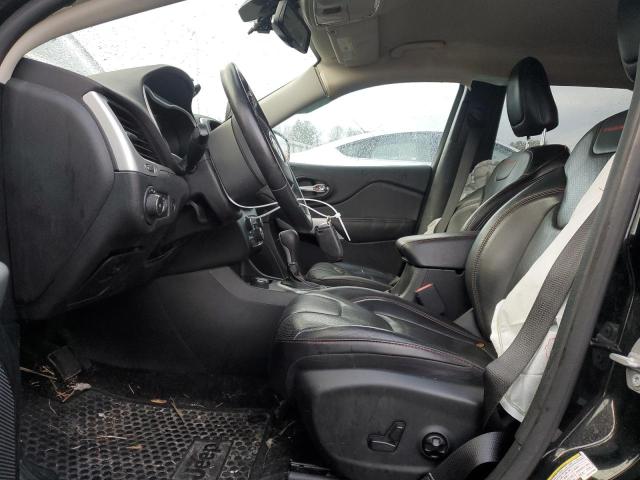 1C4PJMBB5JD535384 - 2018 JEEP CHEROKEE TRAILHAWK BLACK photo 7