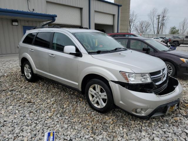 3C4PDCCG2CT334342 - 2012 DODGE JOURNEY SXT SILVER photo 4