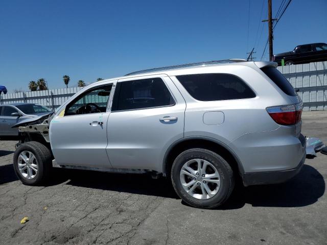 1D4RD4GG4BC732058 - 2011 DODGE DURANGO CREW SILVER photo 2