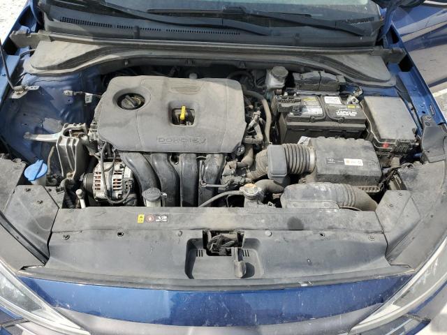 5NPD84LF4KH421596 - 2019 HYUNDAI ELANTRA SEL BLUE photo 11