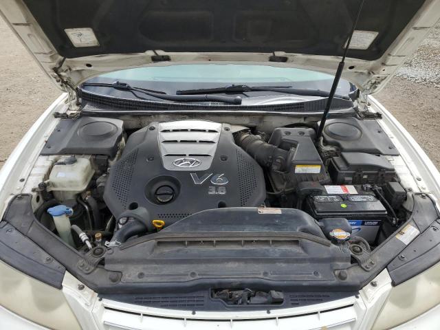 KMHFC46F16A052515 - 2006 HYUNDAI AZERA SE WHITE photo 11