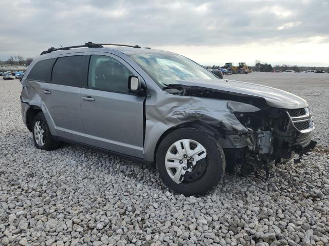 3C4PDCAB3HT653618 - 2017 DODGE JOURNEY SE GRAY photo 4